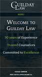 Mobile Screenshot of guildaylaw.com